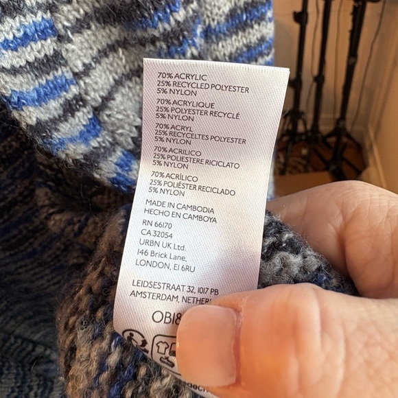 Urban Outfitters NWT Men’s Spacer Cardigan Style Sweater Size L - Picture 12 of 14